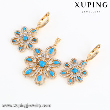 64006-Xuping Jewelry Fashion New Design 18K Gold Plated Set